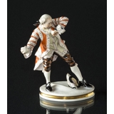 Sneboldekaster, Bing & Grøndahl overglasur figur nr. 8025
