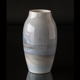 Vase mit Landschaft mit Birken, Bing & Gröndahl Nr. 8322-243 oder 545-5243