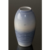 Vase with sailing ship, Bing & Grondahl no. 840-5251