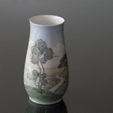 Vase med landskab, Bing & Grøndahl nr. 8409-209