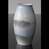 Vase med Landskab, Bing & Grondahl nr. 8527-245