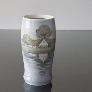 Vase med landskab, Bing & Grøndahl nr. 8566-95 | Nr. B8566-95 | DPH Trading