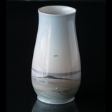 Vase mit Landschaft, Bing & Gröndahl Nr. 8671-209