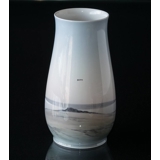 Vase mit Landschaft, Bing & Gröndahl Nr. 8671-209