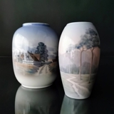 Vase with scenery, Bing & Grondahl no. 8692-251