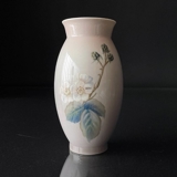 Relief vase with blackberry, Bing & Grondahl No. 8707-420