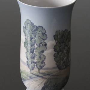 Vase med Landskab, Bing & Grøndahl nr. 8789-504 | Nr. B8789-504 | DPH Trading