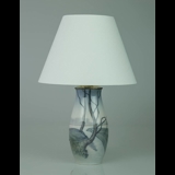 Table lamp w/landscape, Bing & Grondahl no. 8973-249