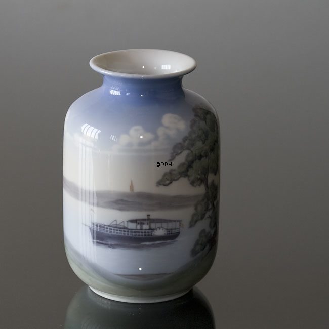 Vase med Himmelbjerget og Hjejlen, Bing & Grøndahl nr. 940-5463