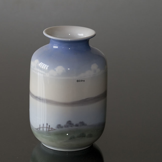 Vase med Himmelbjerget og Hjejlen, Bing & Grøndahl nr. 940-5463
