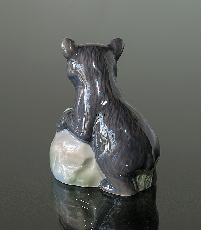 Bing & Grøndahl Årsfigur 1997, sort bjørn