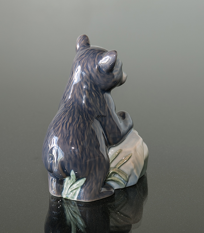 Bing & Grøndahl Årsfigur 1997, sort bjørn