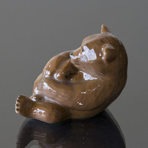 Bing & Grøndahl Årsfigur 1998, brun bjørn