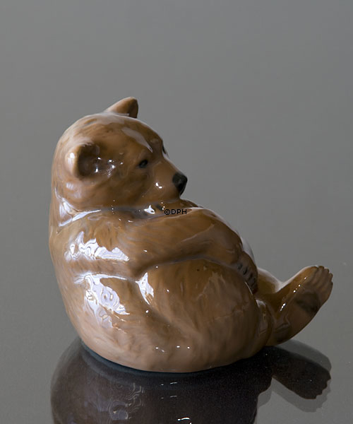 Bing & Grøndahl Årsfigur 1998, brun bjørn