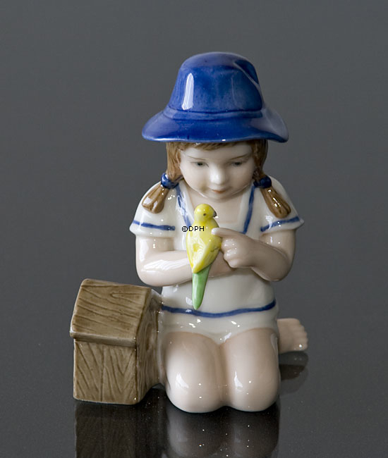 Pige med Undulat, Bing & Grøndahl årsfigur 2002