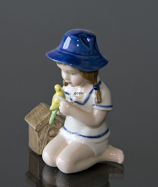 Pige med Undulat, Bing & Grøndahl årsfigur 2002