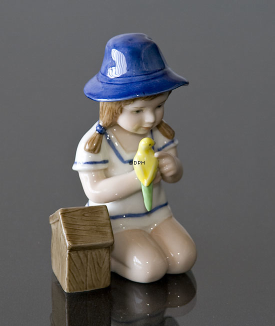 Pige med Undulat, Bing & Grøndahl årsfigur 2002