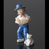 Anna with accordion, Bing & Grondahl annual figurine 2009