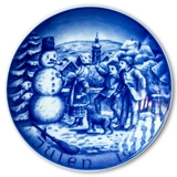 1975 Bareuther Christmas plate