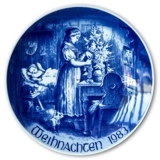 1983 Bareuther Christmas plate - German