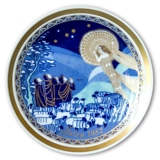 1982 Bavaria Christmas Plate Annunciation to the Shepherds
