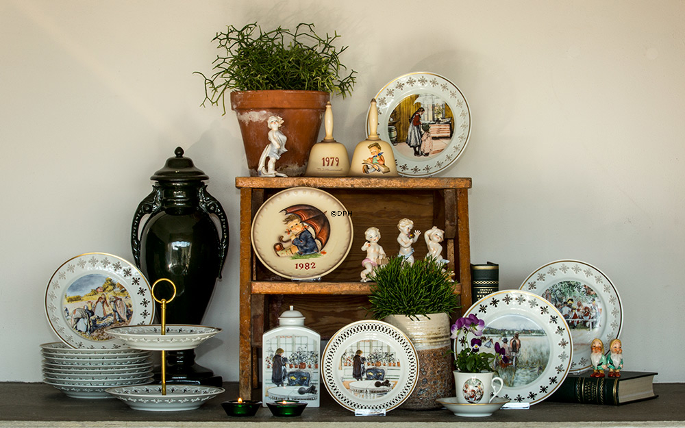 Køkkenet, Carl Larsson platte. Serie nr. 1 platte nr. 4, Bing & Grøndahl