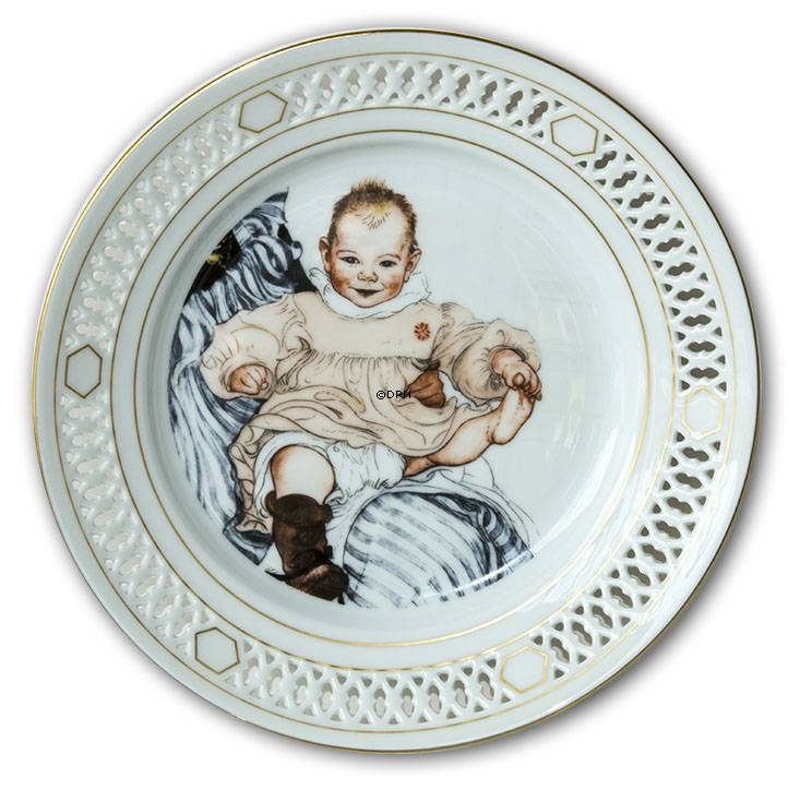 Esbjørn, Carl Larsson platte. Serie nr. 2 platte nr. 1, Bing & Grøndahl - USA version