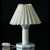 B & G Lampe Blåmalet (Musselmalet dekoration)