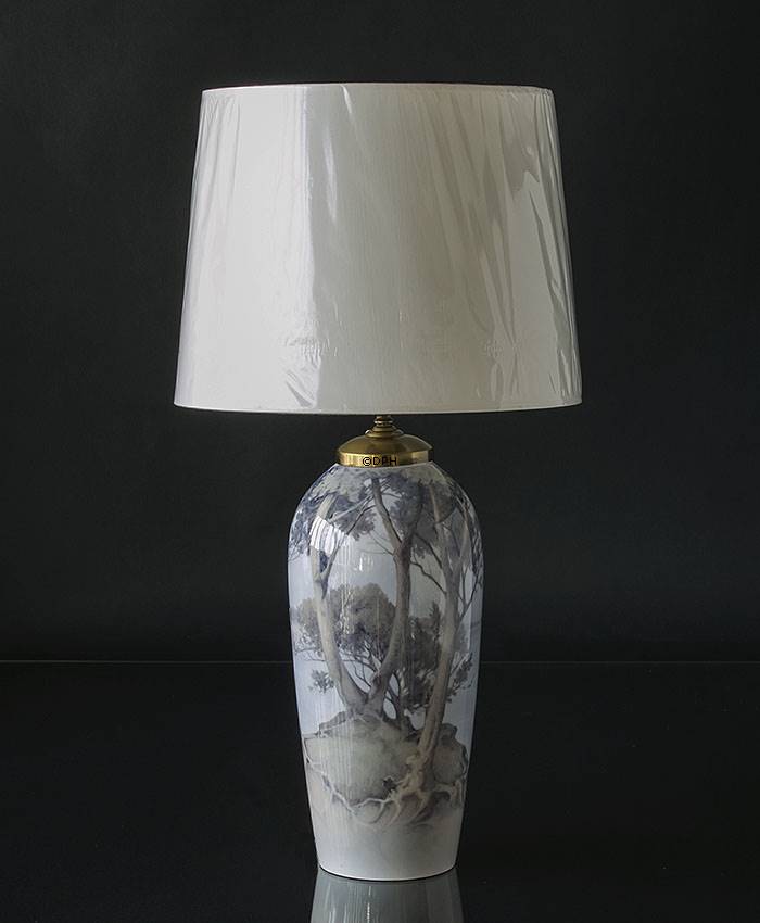 Lamp shade cylindric white