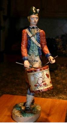 Amerikansk trommeslager, 1. Maryland, Bing & Grøndahl figur nr. 4