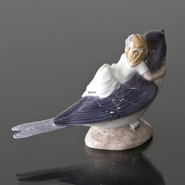 Tommelise, en figur i H. C. Andersen serien fra Bing & Grøndahl