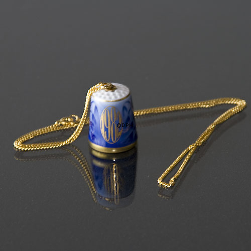 Fingerbøl 1982 MED KÆDE, Bing & Grøndahl