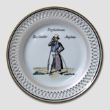 Inhabitants of the Earth, "The Englishman", plate, Bing & Grondahl