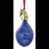 2011 Bing & Grondahl X-mas Ornament, Christmas Drop, Home for Christmas
