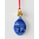 2016 Bing & Grondahl X-mas Ornament, Christmas Drop, Hans Christian Andersen's childhood home