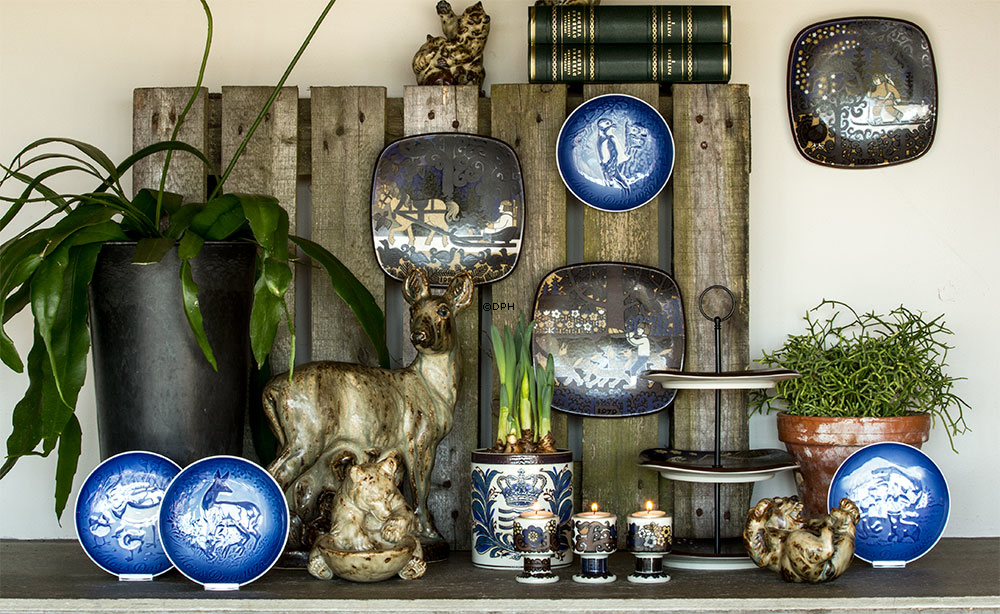 Hjort med kid 1975, Bing & Grøndahl Mors dag platte