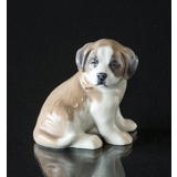 Sct. Bernhard's puppy Bing & Grondahl mother's day figurine