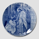 1920 Bucha & Nissen Christmas plate