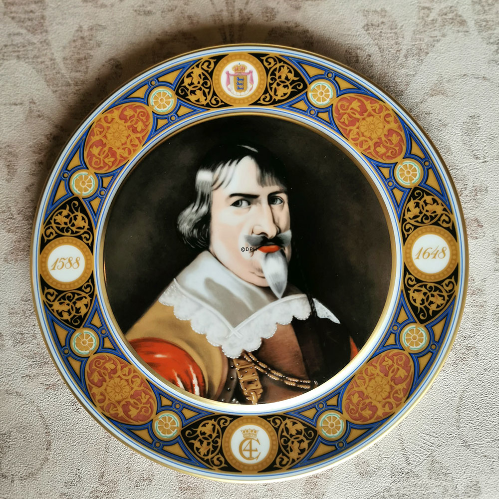 Kongeplatte, Christian IV, Bing & Grøndahl