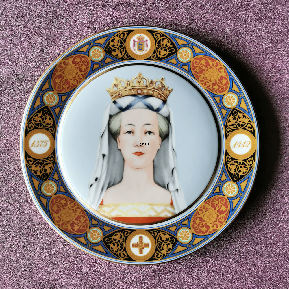 Kongeplatte, Margrete I, Bing & Grøndahl