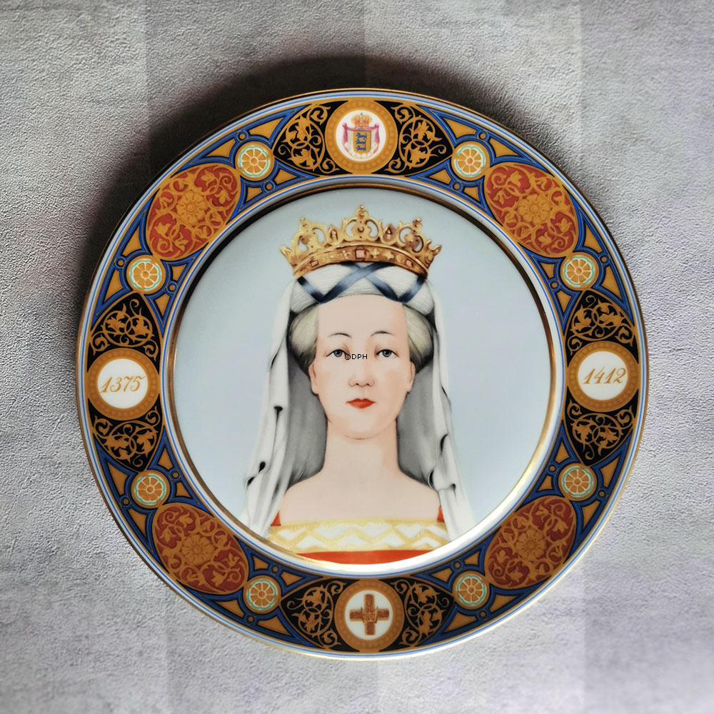 Kongeplatte, Margrete I, Bing & Grøndahl