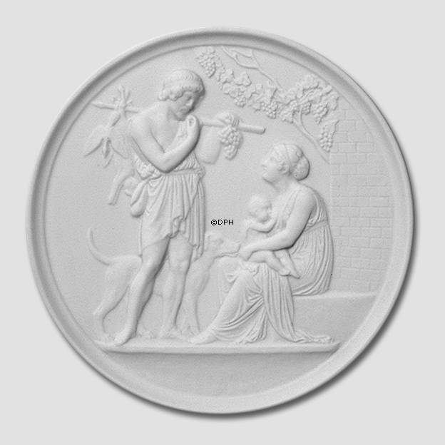 Thorvaldsen Biscuitplatte, Efterår, Bing & Grøndahl