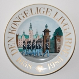 Bing & Grondahl jubilee plate, Royal Guard 1658-1983