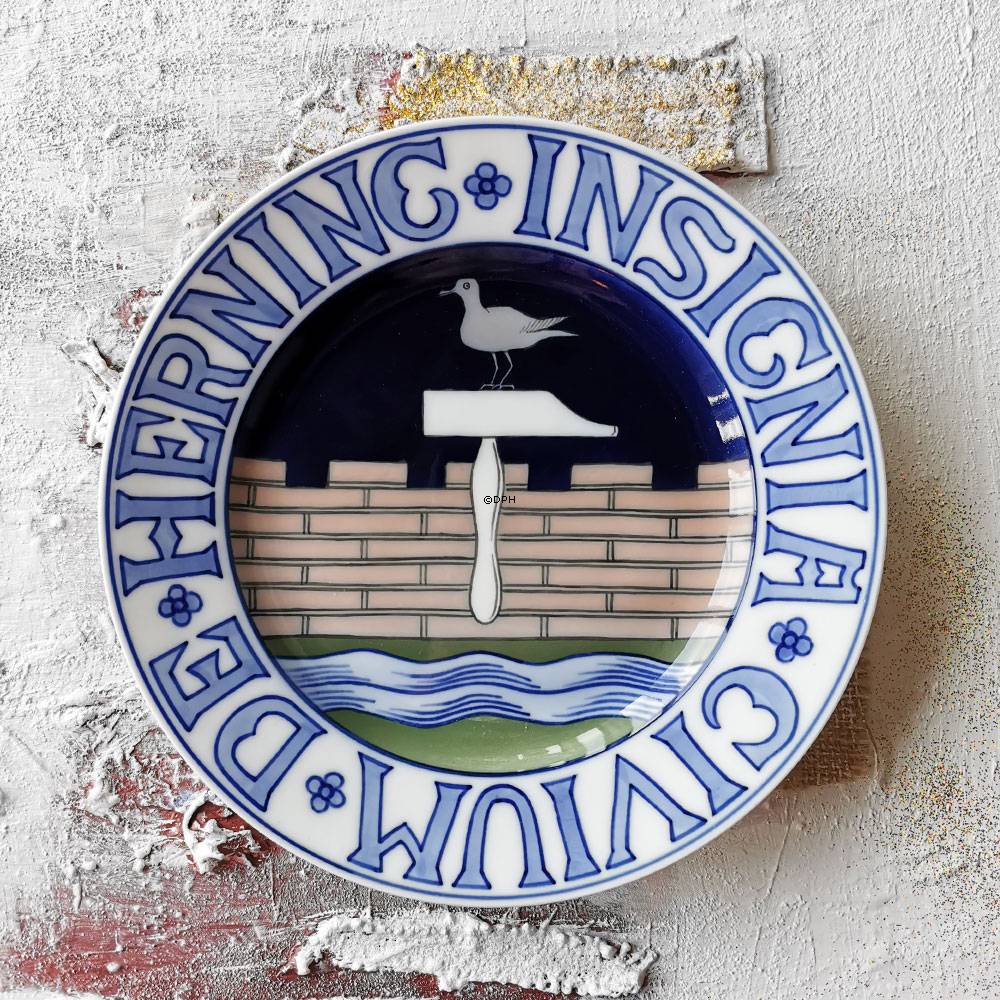 Byvåben platte, Bundtmagernes Laug Herning, Bing & Grøndahl