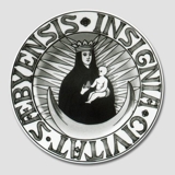 Byvåben platte, SÆBYENSIS INSIGNIA CIVITAT, Bing & Grøndahl