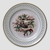 Bing & Grondahl Plate, Songbirds, Garden warbler
