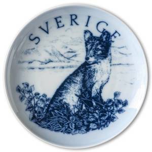 Platte med frimærkemotiv, Sverige, svensk frimærke, Bing & Grøndahl | År 1984 | Nr. BNR11530-619 | DPH Trading