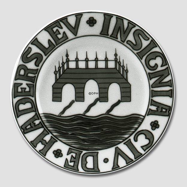 Byvåben platte, HADERSLEV INSIGNIA CIV DE, Bing & Grøndahl