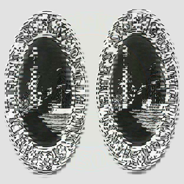 Byvåben platte, KJØBENHAUNS GROSHANDLERES SEGL, Bing & Grøndahl