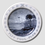 Poet's plate, Flyv fugl flyv, Bing & Grondahl